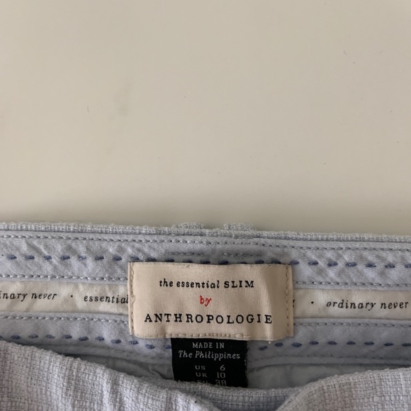 Anthropologie linen high waisted pants - Picture 3 of 8